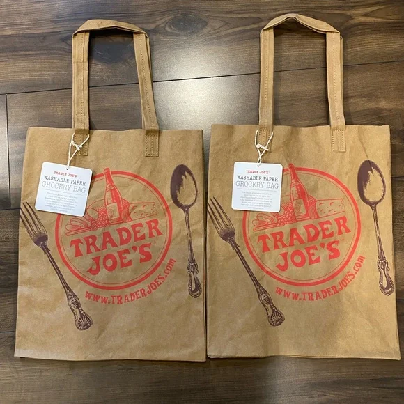 Trader Joe's | Other | Trader Joes Bag Washable Paper Grocery Bag